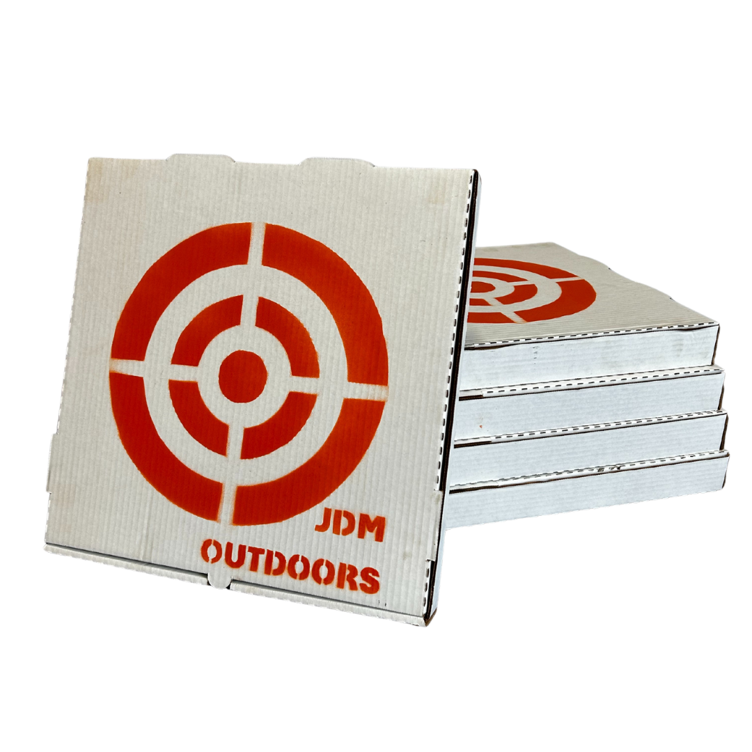 6 pizza boxes for JDM Outdoor target