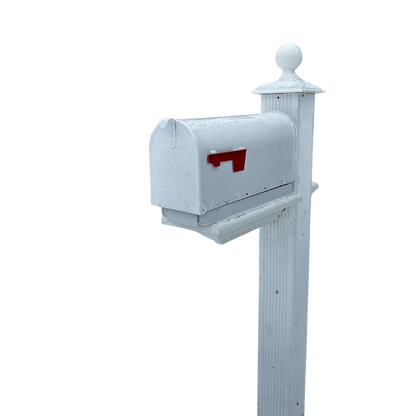 White mailbox slide 