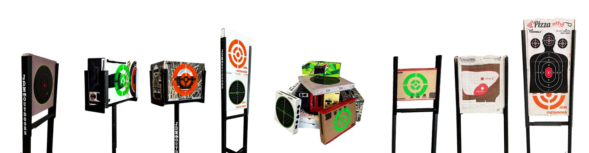 Recycle your boxes into shooting targets